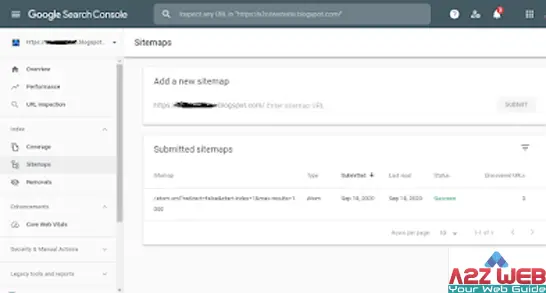 How To Submit Blogger Sitemap To Google Search Console?